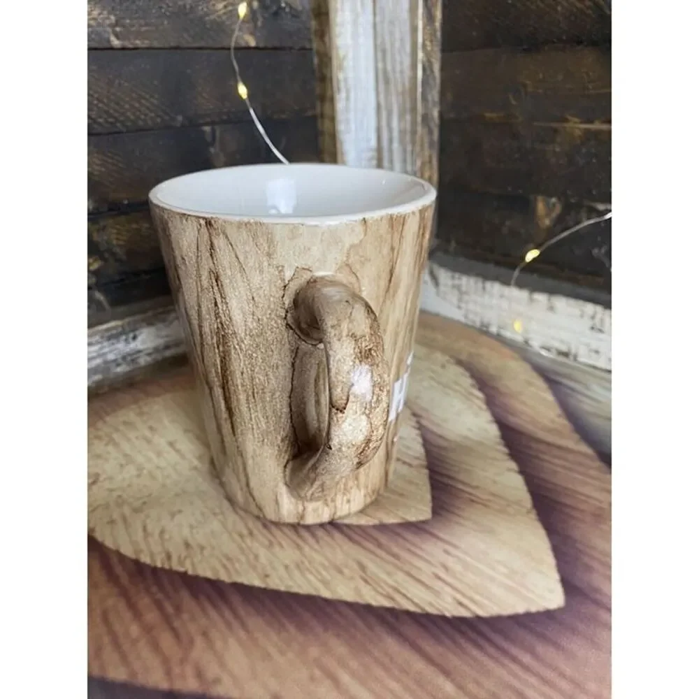 Handmade rustic woodgrain